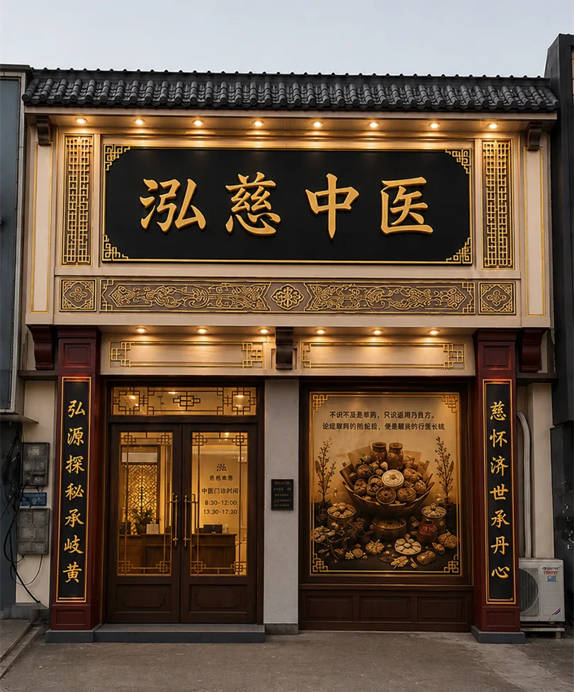 泓慈中医直营门店场景